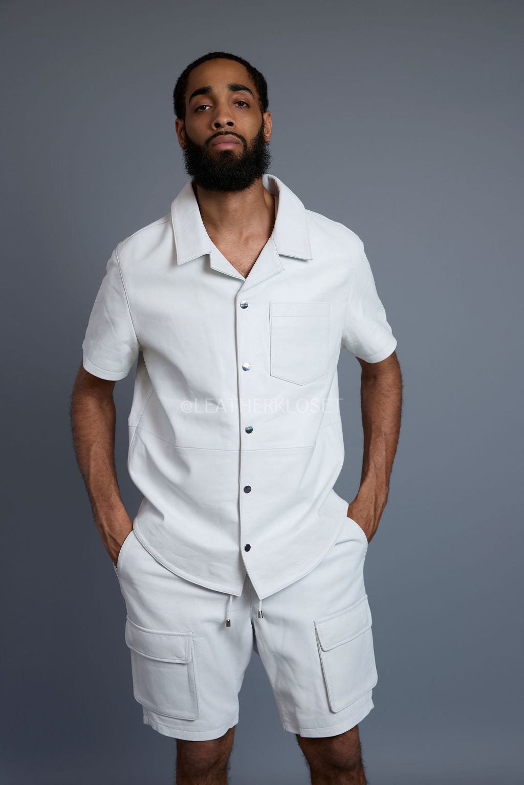 dress shirt with cargo shorts Lee Legendary Wyoming Cargo Shorts Blue Plaid (Size 42 x 11 Inches)