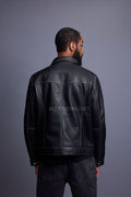 Men's Dylan Jacket Black Leather