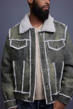 Men's Shepherd Shearling Jacket [Bean Stalk]