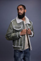 Men's Shepherd Shearling Jacket [Bean Stalk]