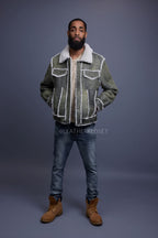 Men's Shepherd Shearling Jacket [Bean Stalk]