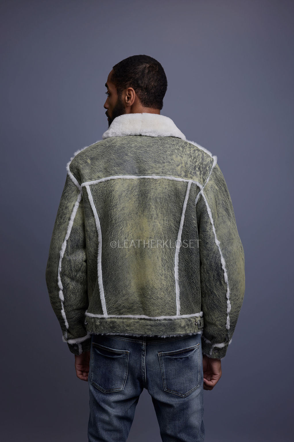 Men's Shepherd Shearling Jacket [Bean Stalk]