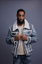 Men's Shepherd Shearling Jacket [Premium Hunter]