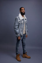 Men's Shepherd Shearling Jacket [Premium Hunter]