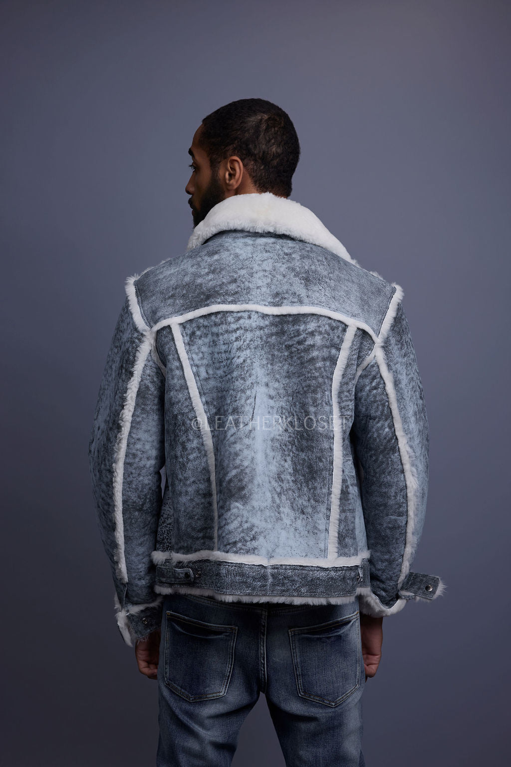 Men's Shepherd Shearling Jacket [Premium Hunter]