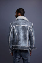 Men's Shepherd Shearling Jacket [Premium Hunter]