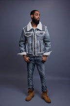 Men's Shepherd Shearling Jacket [Premium Hunter]