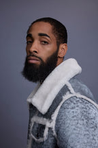 Men's Shepherd Shearling Jacket [Premium Hunter]
