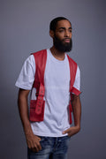 Men's Leather Holster [Red]