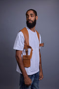 Men's Leather Holster [Saddle Brown]