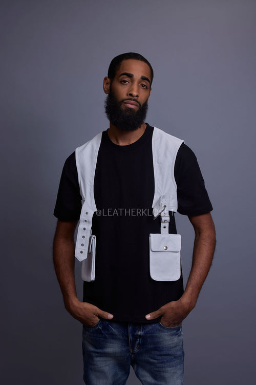 Men's Leather Holster [White]