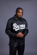 Men's 5 Borough Leather Bomber Jacket [Bronx]