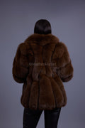 Women's Ivanka Fox Jacket [Chocolate]