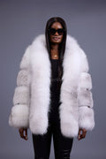 Women's Ivanka Fox Jacket [Arctic Fox]