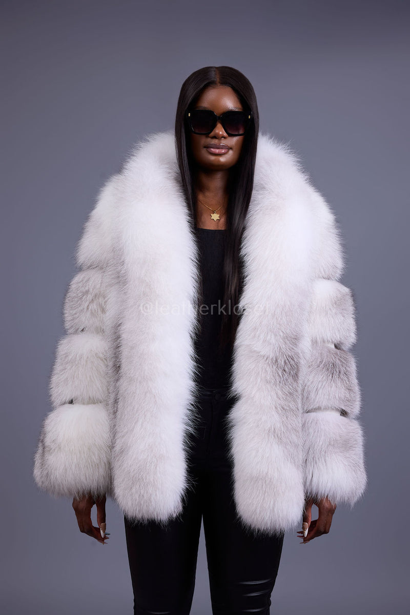 Women's Ivanka Fox Jacket [Arctic Fox]