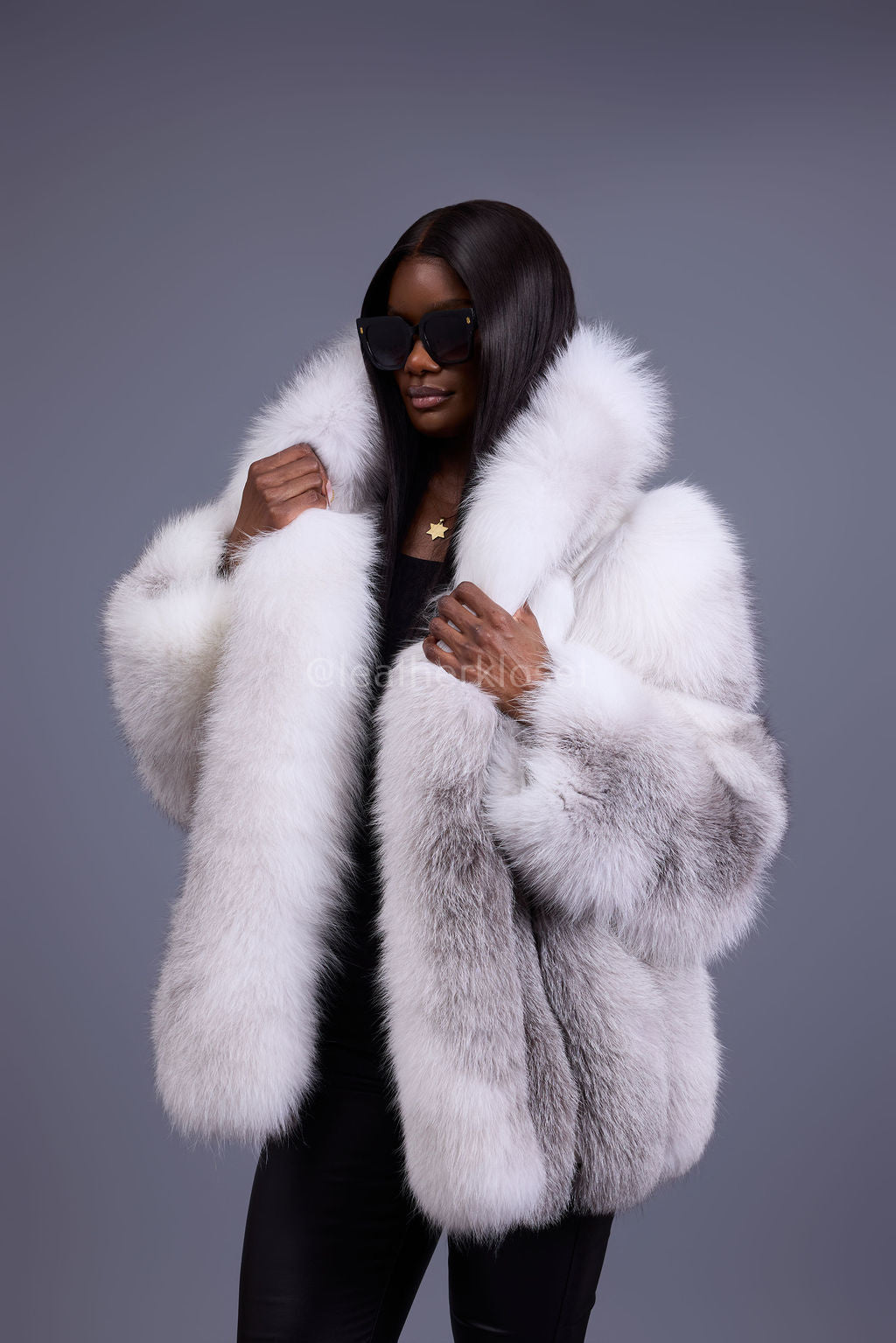 Women's Ivanka Fox Jacket [Arctic Fox]