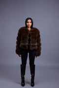Women's Sandy Fox Jacket [Chocolate]