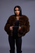 Women's Sandy Fox Jacket [Chocolate]