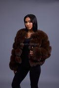 Women's Sandy Fox Jacket [Chocolate]