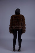 Women's Sandy Fox Jacket [Chocolate]