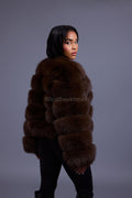 Women's Sandy Fox Jacket [Chocolate]