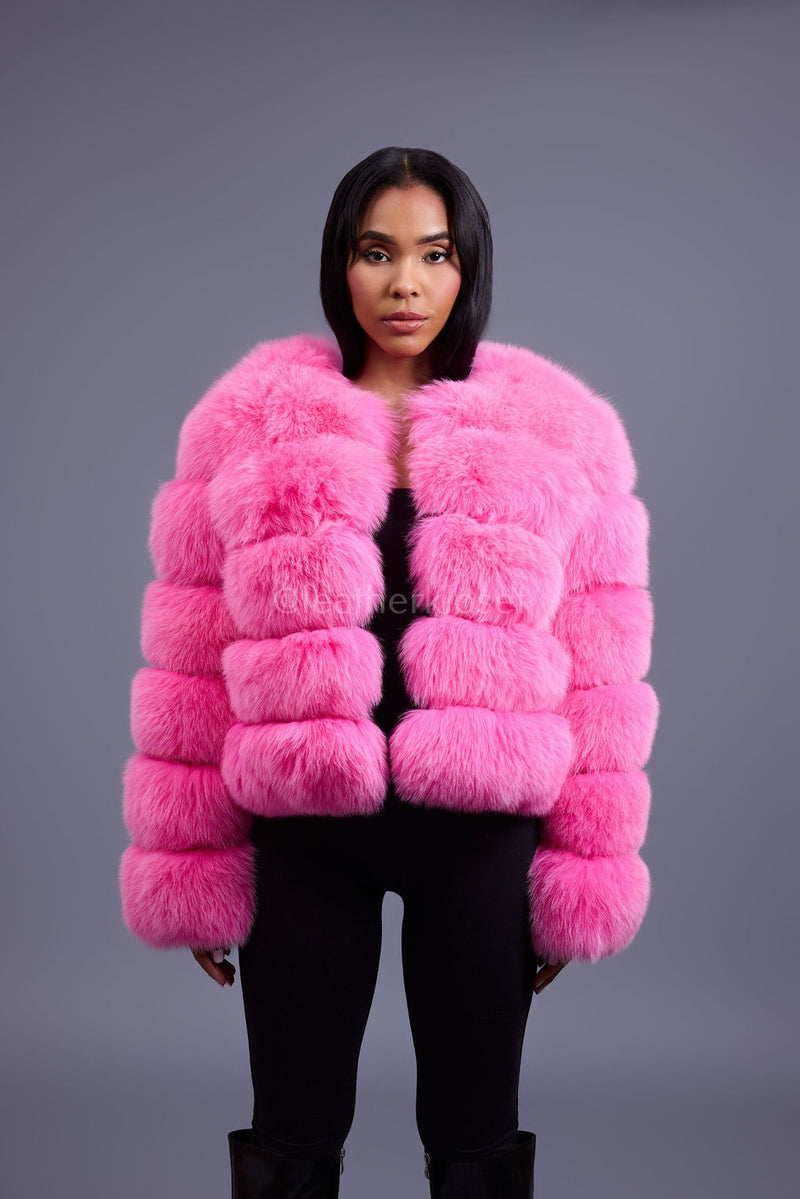 Women's Sandy Fox Jacket [Pink]