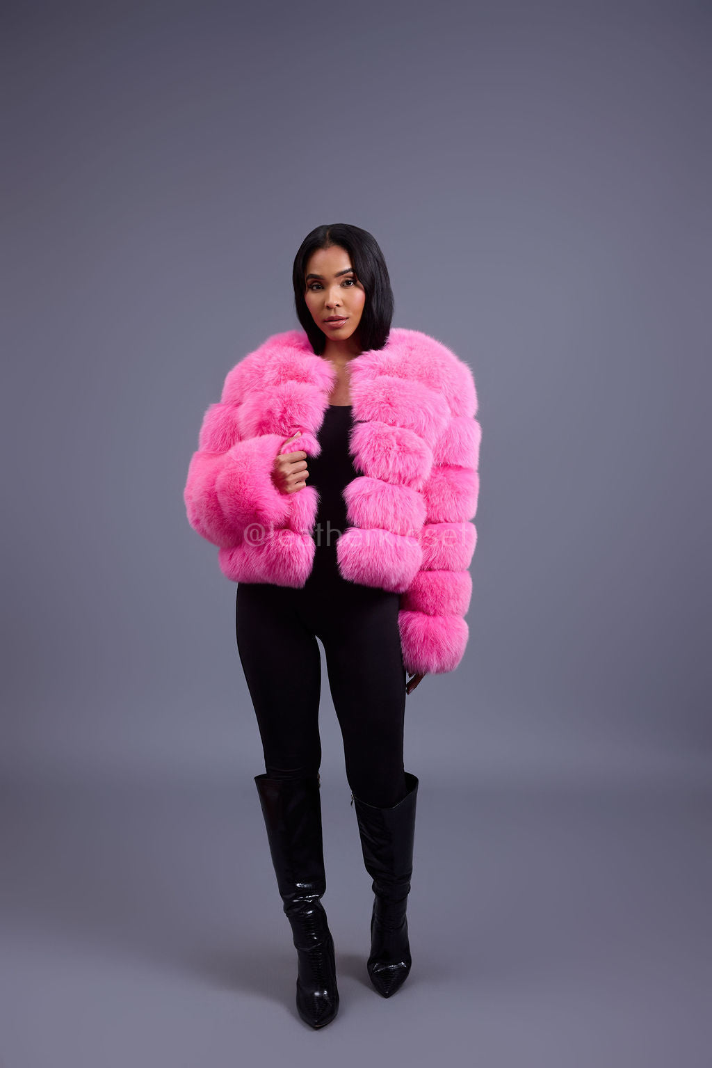 Women's Sandy Fox Jacket [Pink]