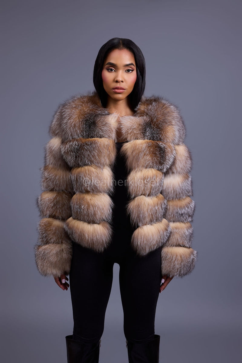 Women's Sandy Fox Jacket [Crystal]