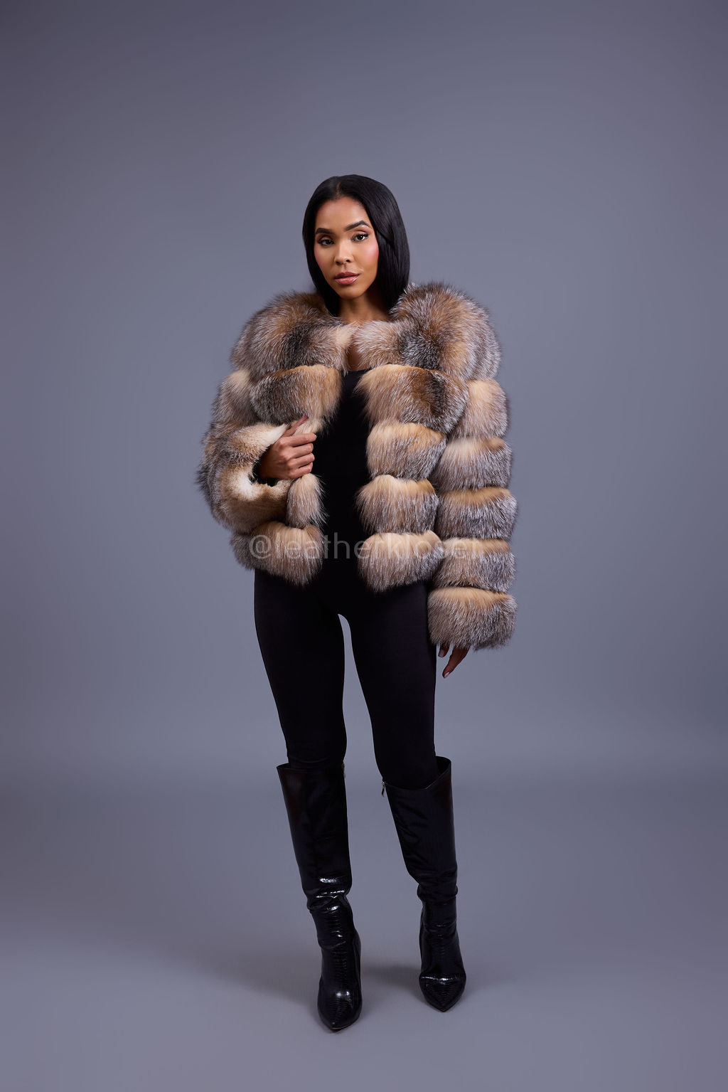 Women's Sandy Fox Jacket [Crystal]