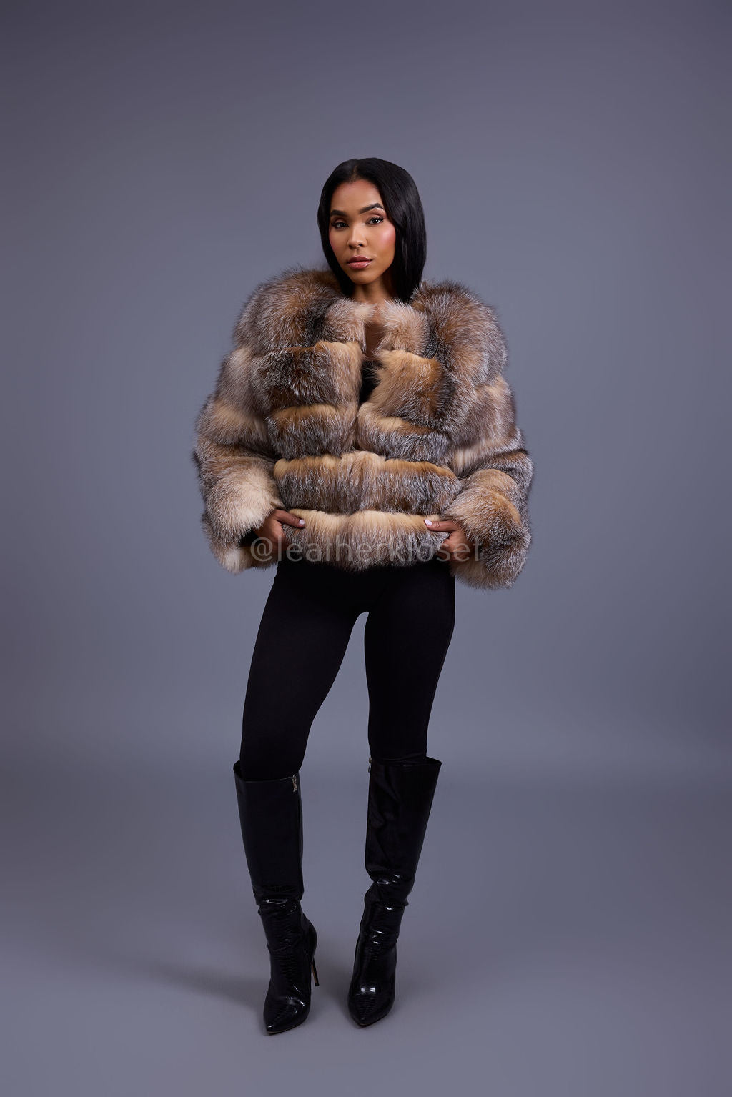 Women's Sandy Fox Jacket [Crystal]