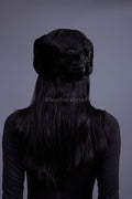 Women's Mink Headband [Black]