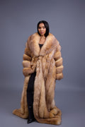 Women's Daisy Full Length Fox Trench [Crystal]