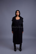 Women's Wendy Cashmere Trench Coat [Black]