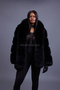 Women's Ivanka Fox Jacket [Black]
