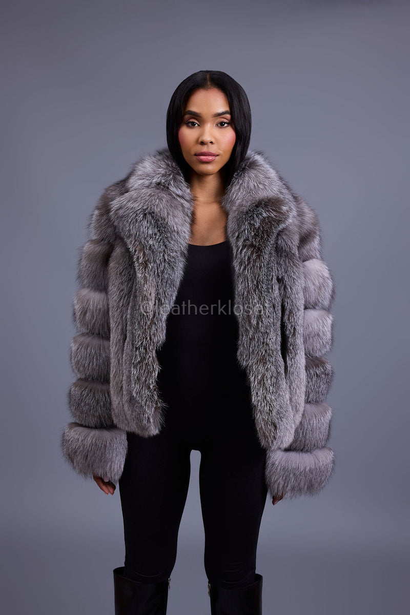 Women's Marcy Fox Jacket [Silver]