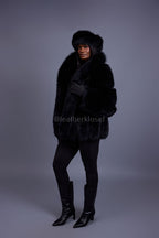 Women's Ivanka Fox Jacket [Black]