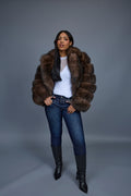 Women's Marcy Fox Jacket [Brown]