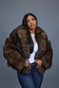 Women's Marcy Fox Jacket [Brown]