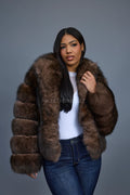 Women's Marcy Fox Jacket [Brown]