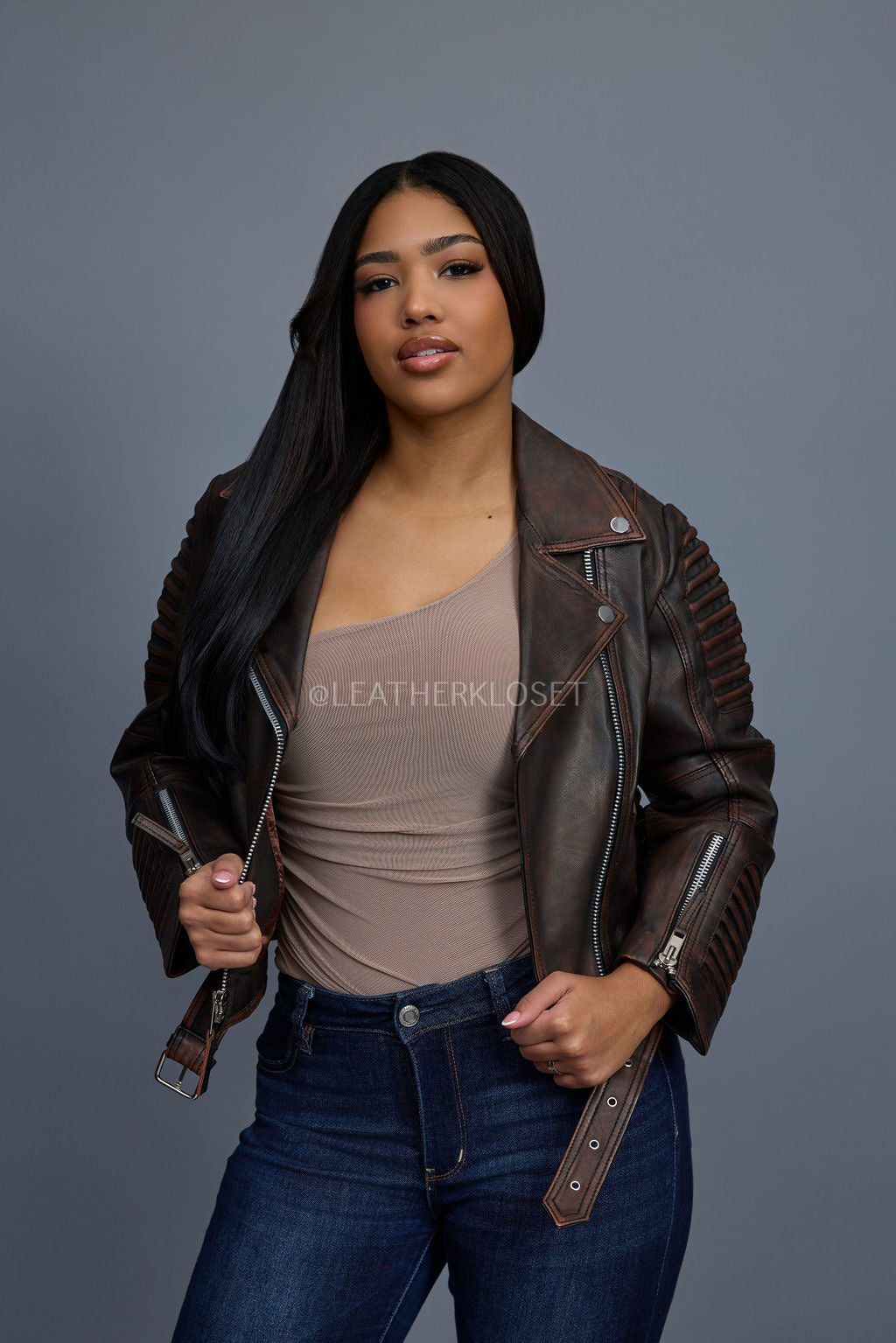 Women's Trey Biker [Brown Copper]
