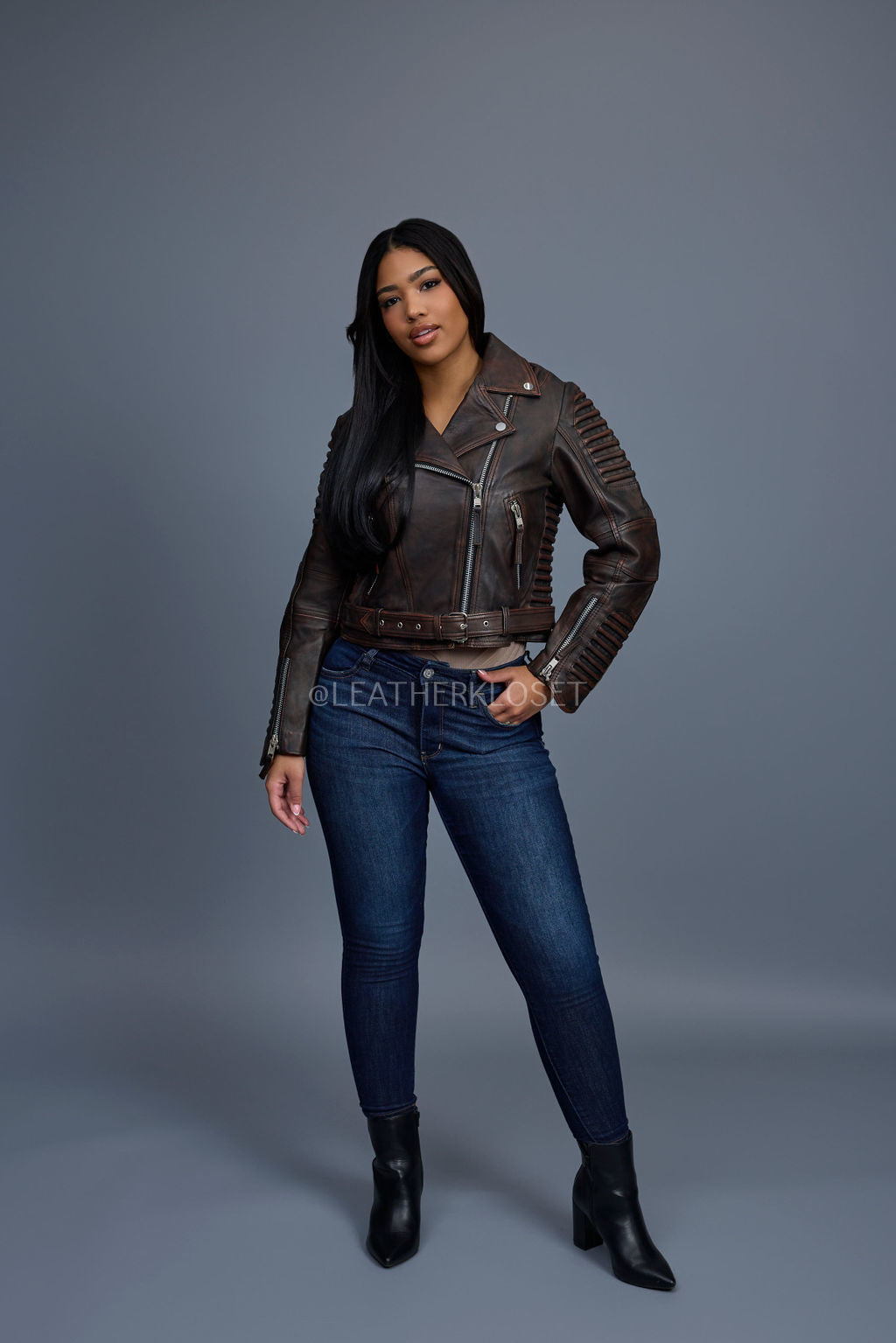 Women's Trey Biker [Brown Copper]