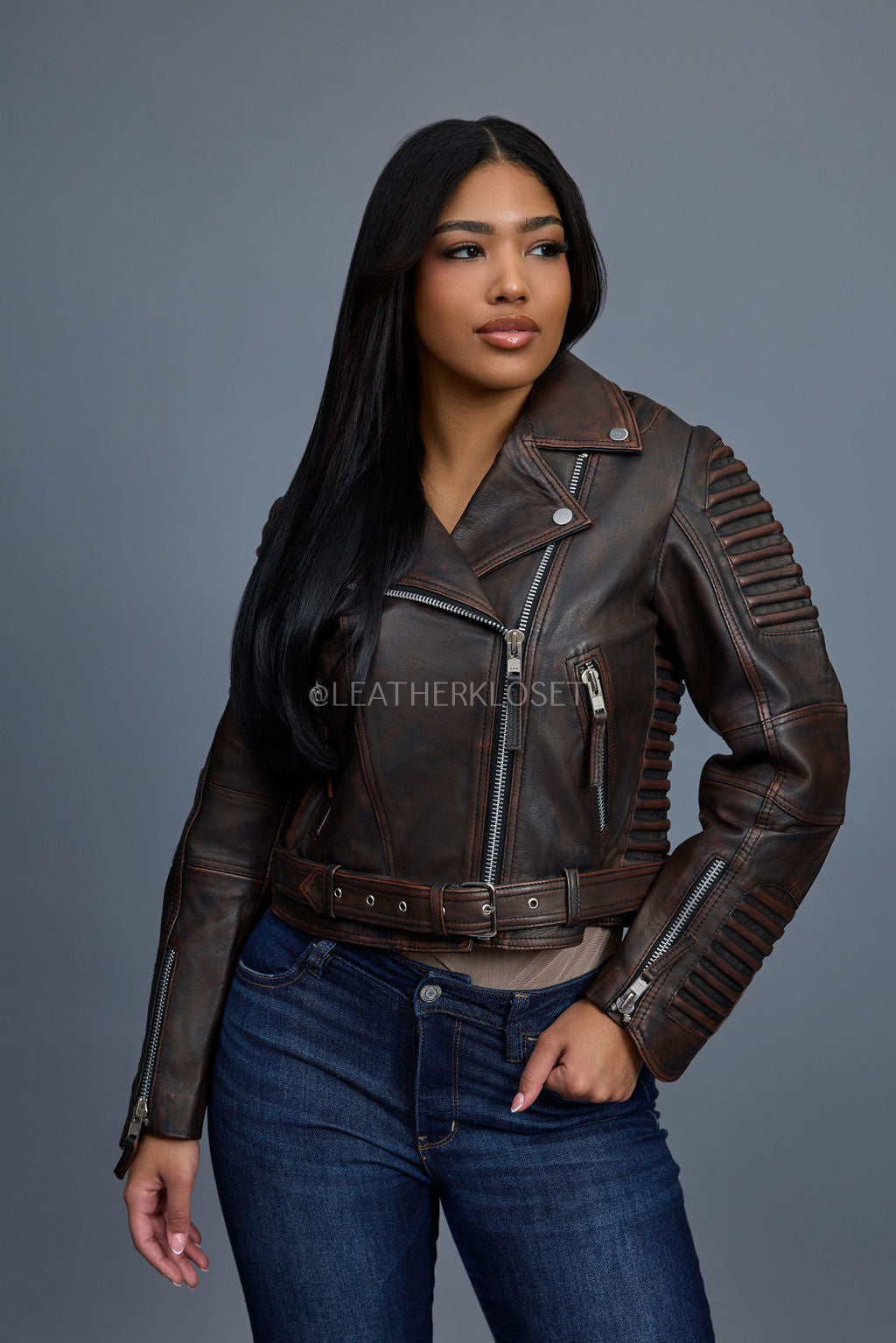 Women's Trey Biker [Brown Copper]