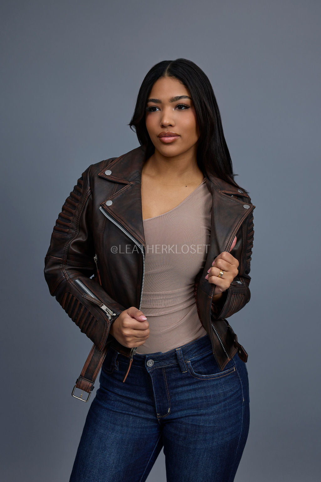 Women's Trey Biker [Brown Copper]