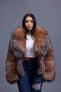 Women's Soleil Fox Bomber [Rust Fox]