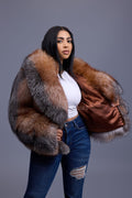 Women's Soleil Fox Bomber [Rust Fox]