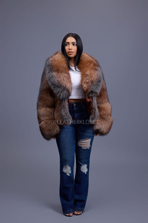 Women's Soleil Fox Bomber [Rust Fox]
