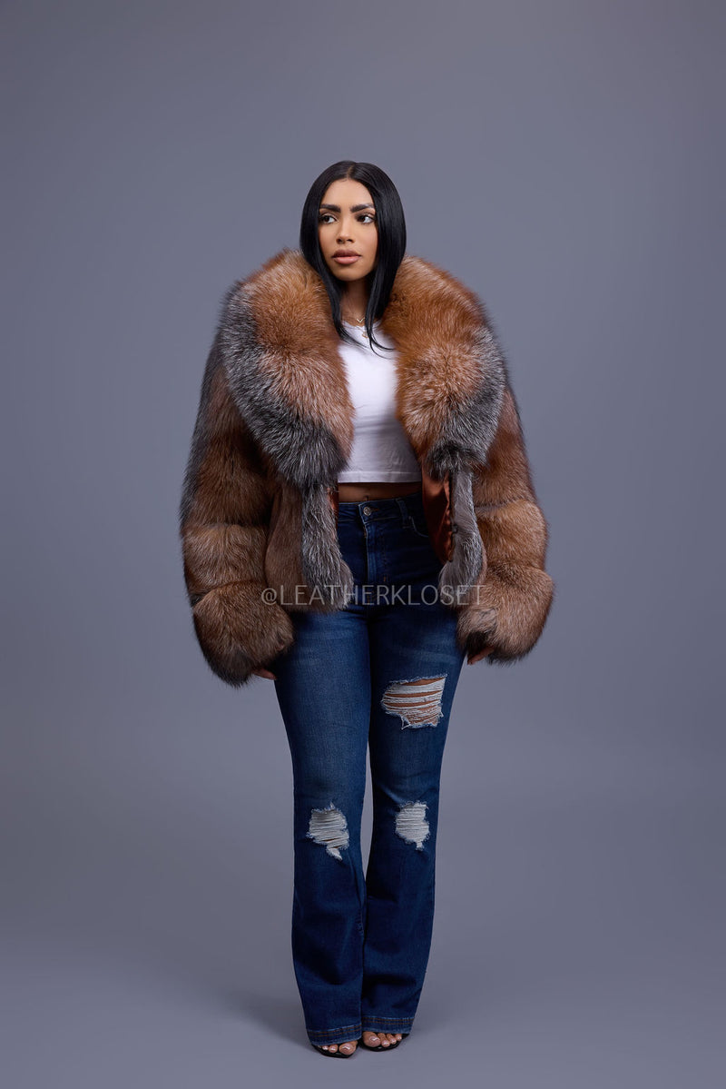 Women's Soleil Fox Bomber [Rust Fox]