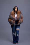 Women's Soleil Fox Bomber [Rust Fox]