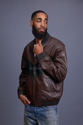 Men's V Baseball Jacket Beef & Broccoli