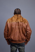 Men's Leather & Mink Combo 2.0 [Caramel Crunch]